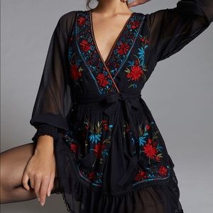 Anthropologie mini dress